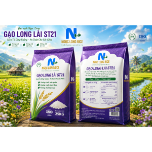 Gạo Long Lài ST21 - 25Kg