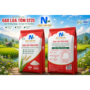 Gạo Lúa Tôm ST25 - 25Kg