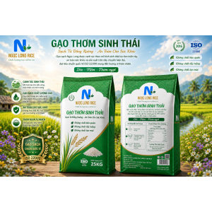 Gạo Thơm Sinh Thái - 25Kg